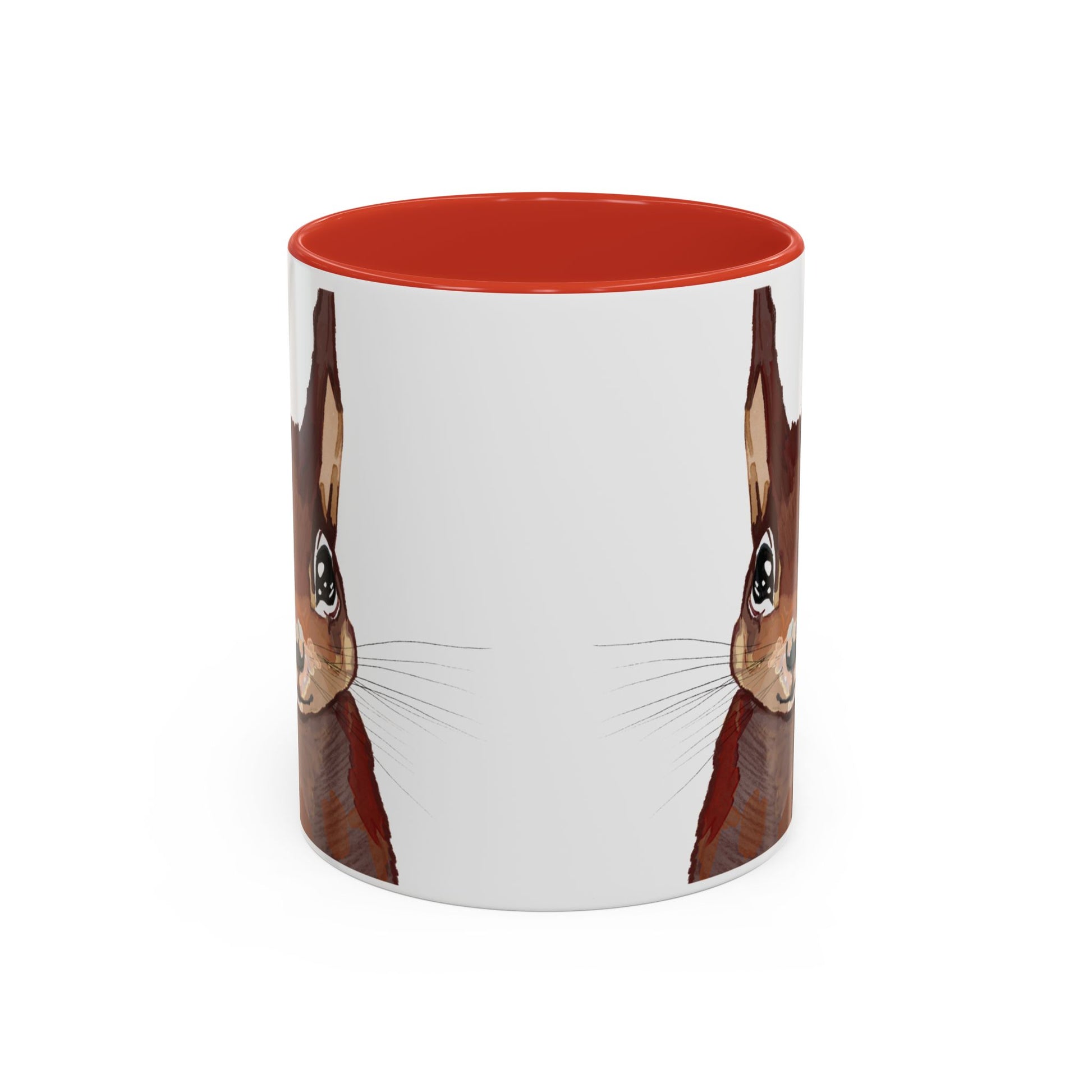 Squirrel Two Tone Coffee Mugs (11oz & 15oz) - Blue Cava