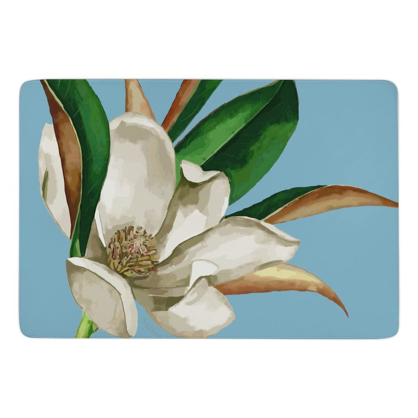 Magnolia Floor Mat for Home-5' x 3'