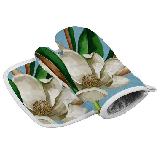 Magnolia Oven Mitt Set of 2