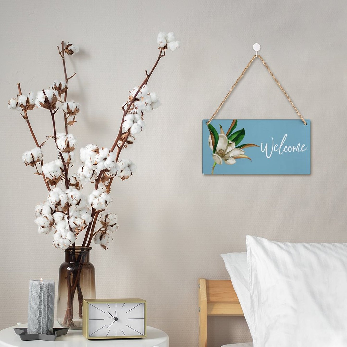 Magnolia Wood Wall Sign