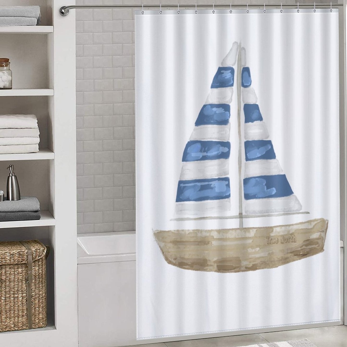 Sailboat Shower Curtain