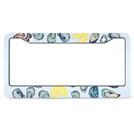 Oysters and Lemons License Plate Frame