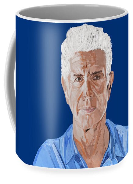 Anthony Bourdain - Mug - Blue Cava