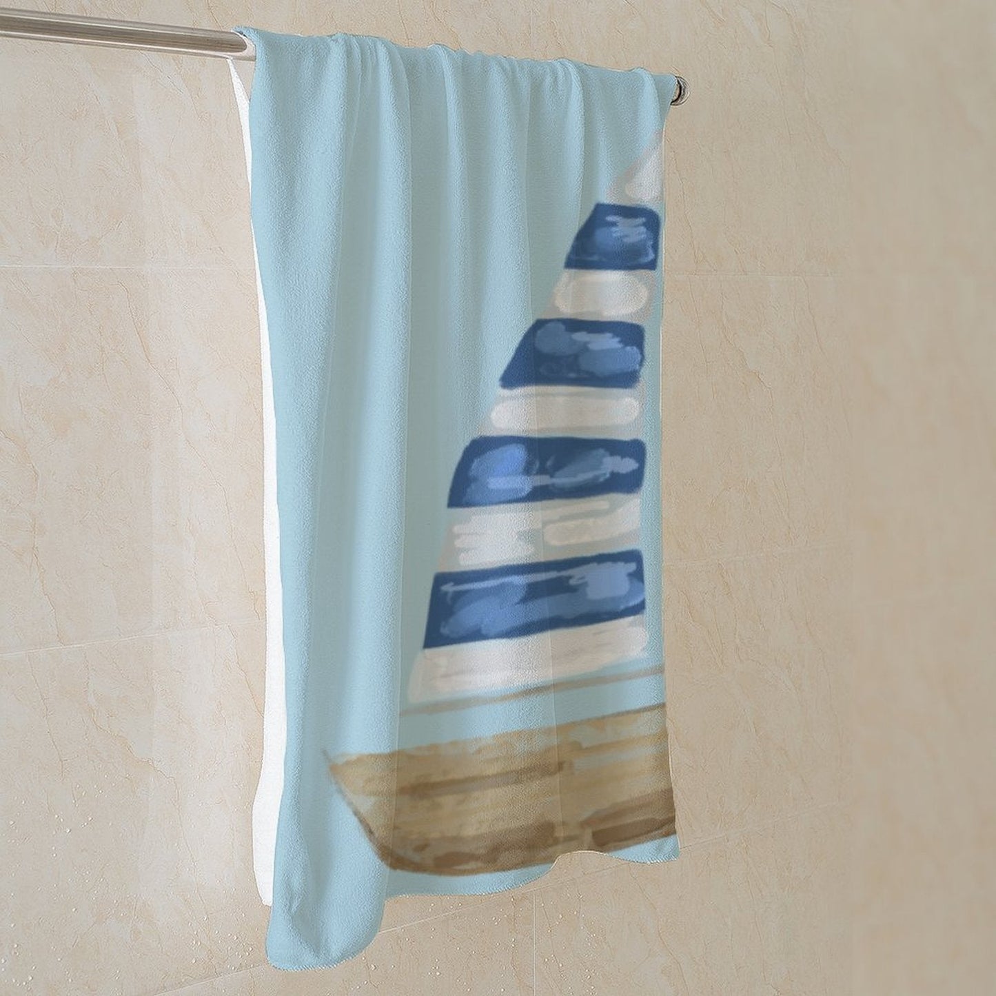 Bath Towel 70x140 - Blue Cava