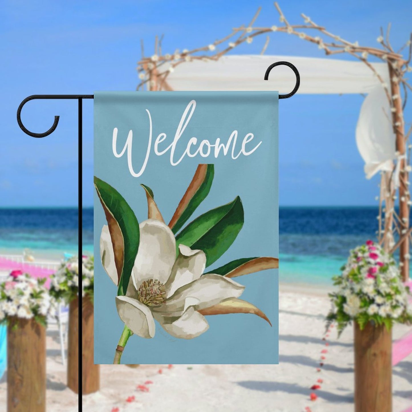 Magnolia Garden Flag