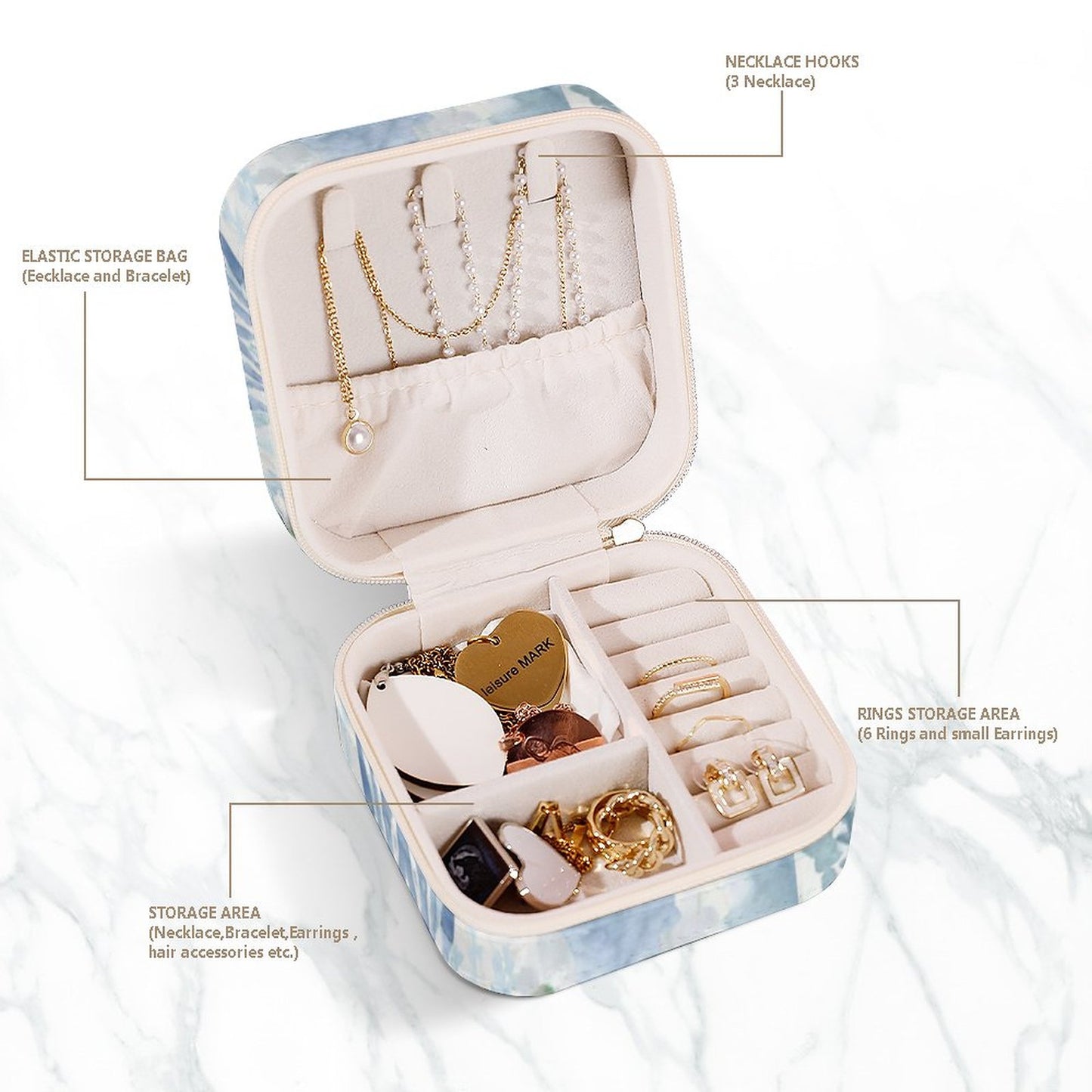 Watercolor Jewelry Box