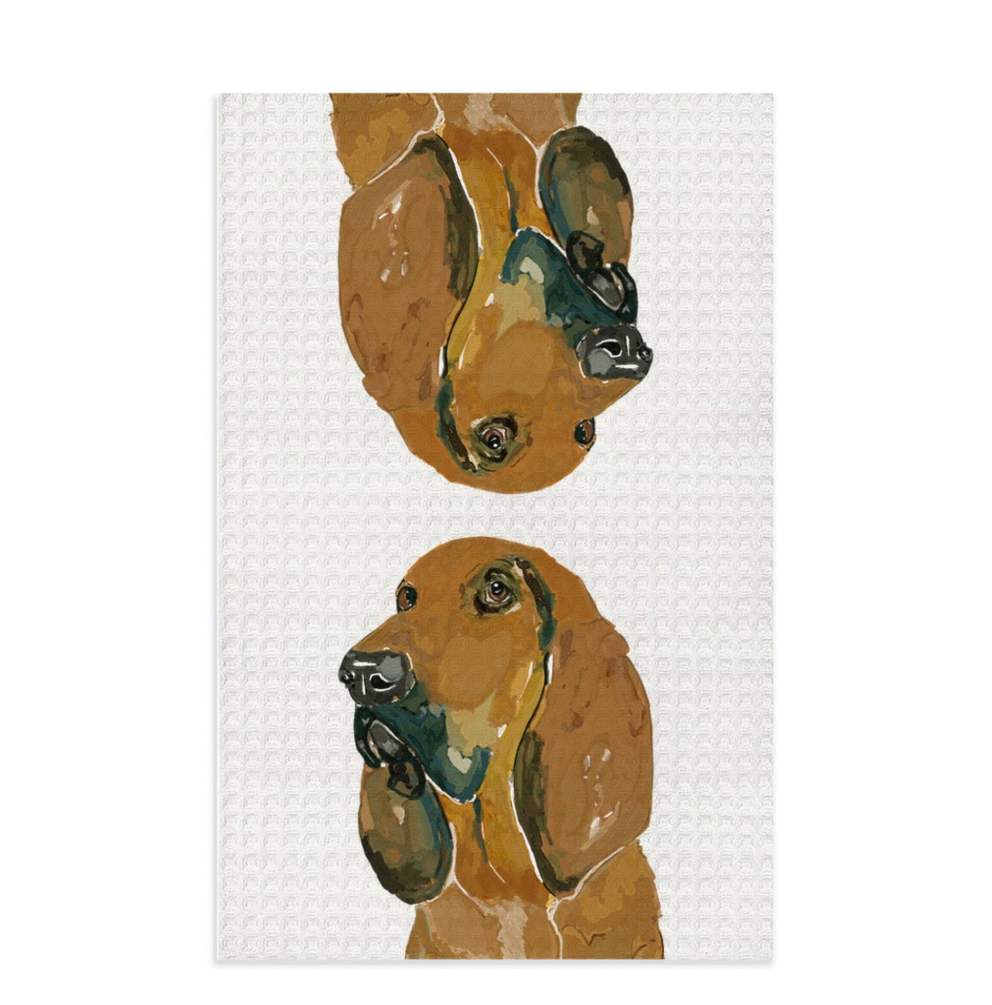 Blood Hound “Scout” Microfiber Waffle Towel - Blue Cava