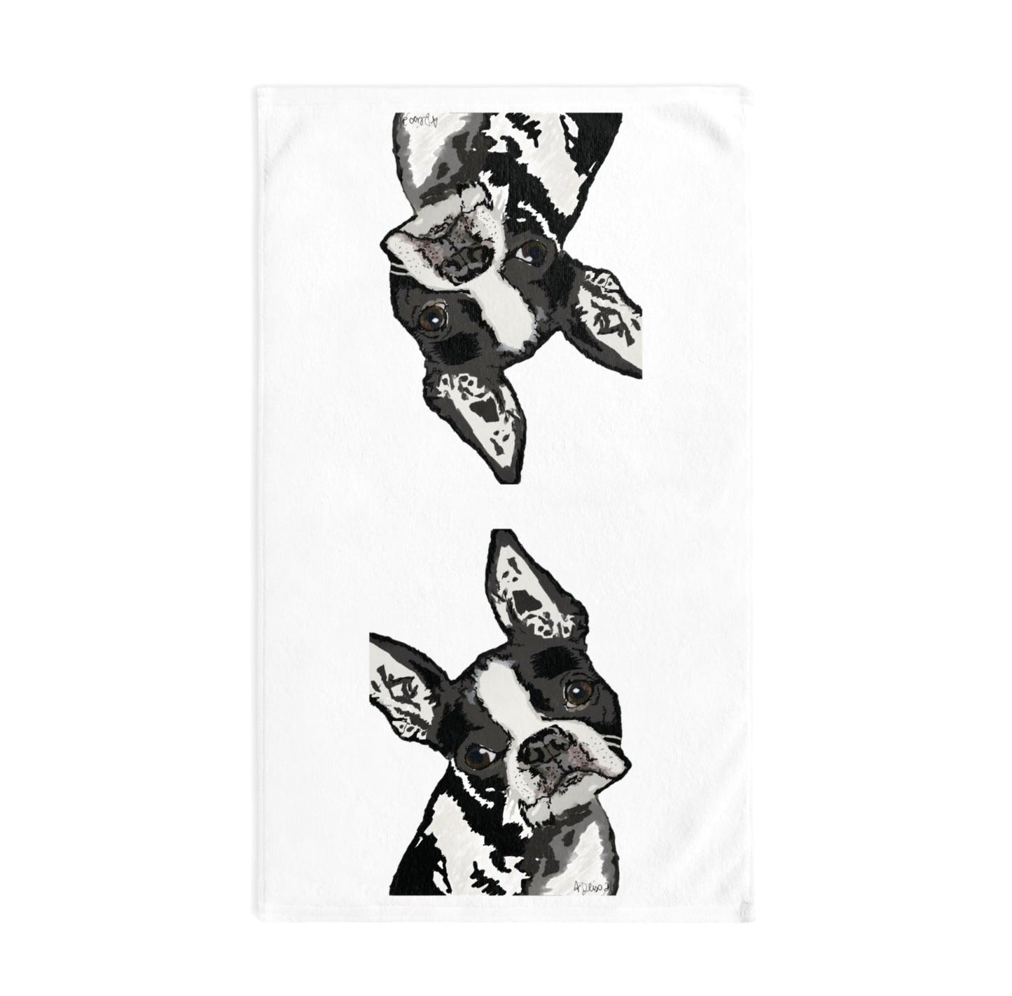 "Bugsy" Hand Towel (Poly/Cotton) - Blue Cava