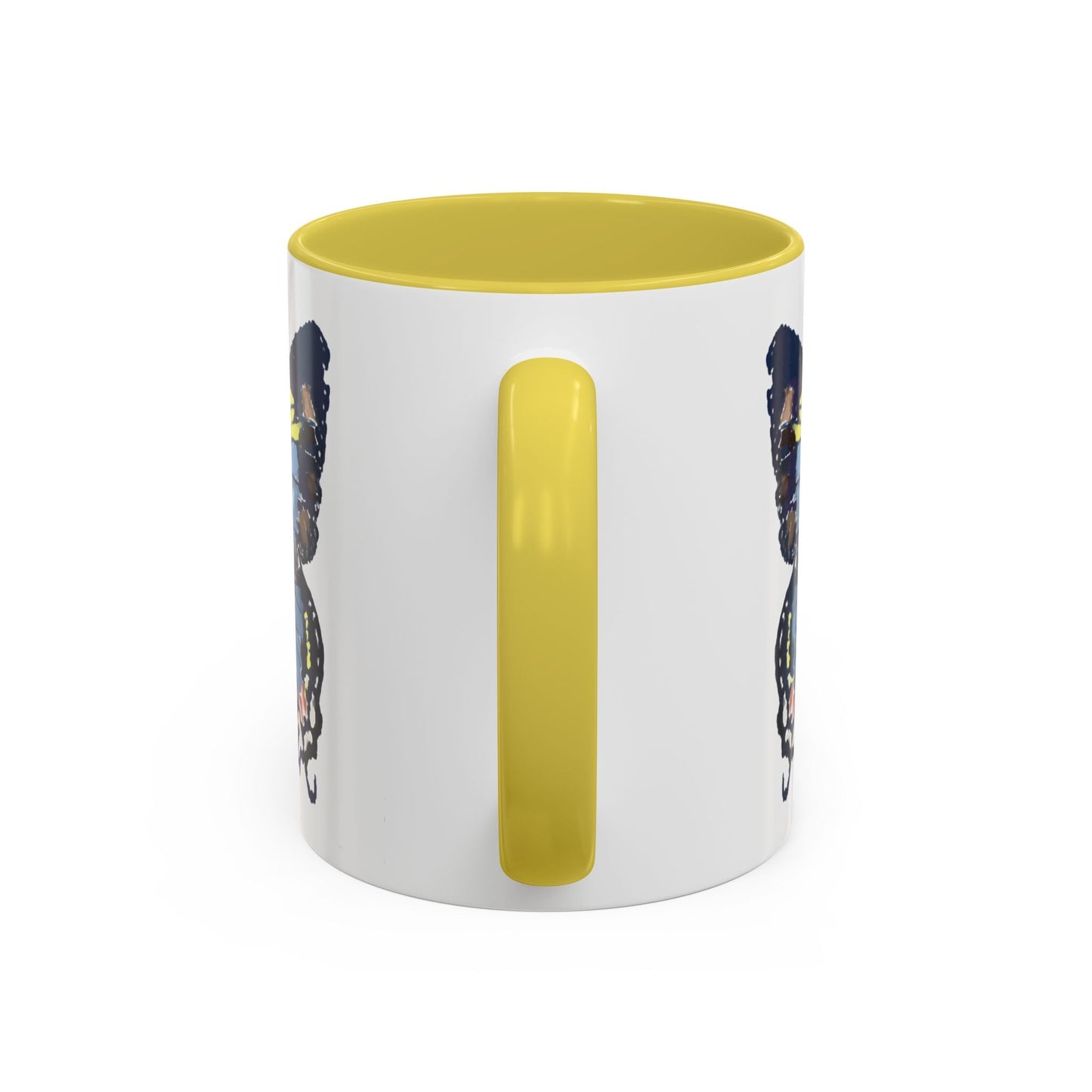 Butterfly Two Tone Mugs (11oz & 15oz) - Blue Cava