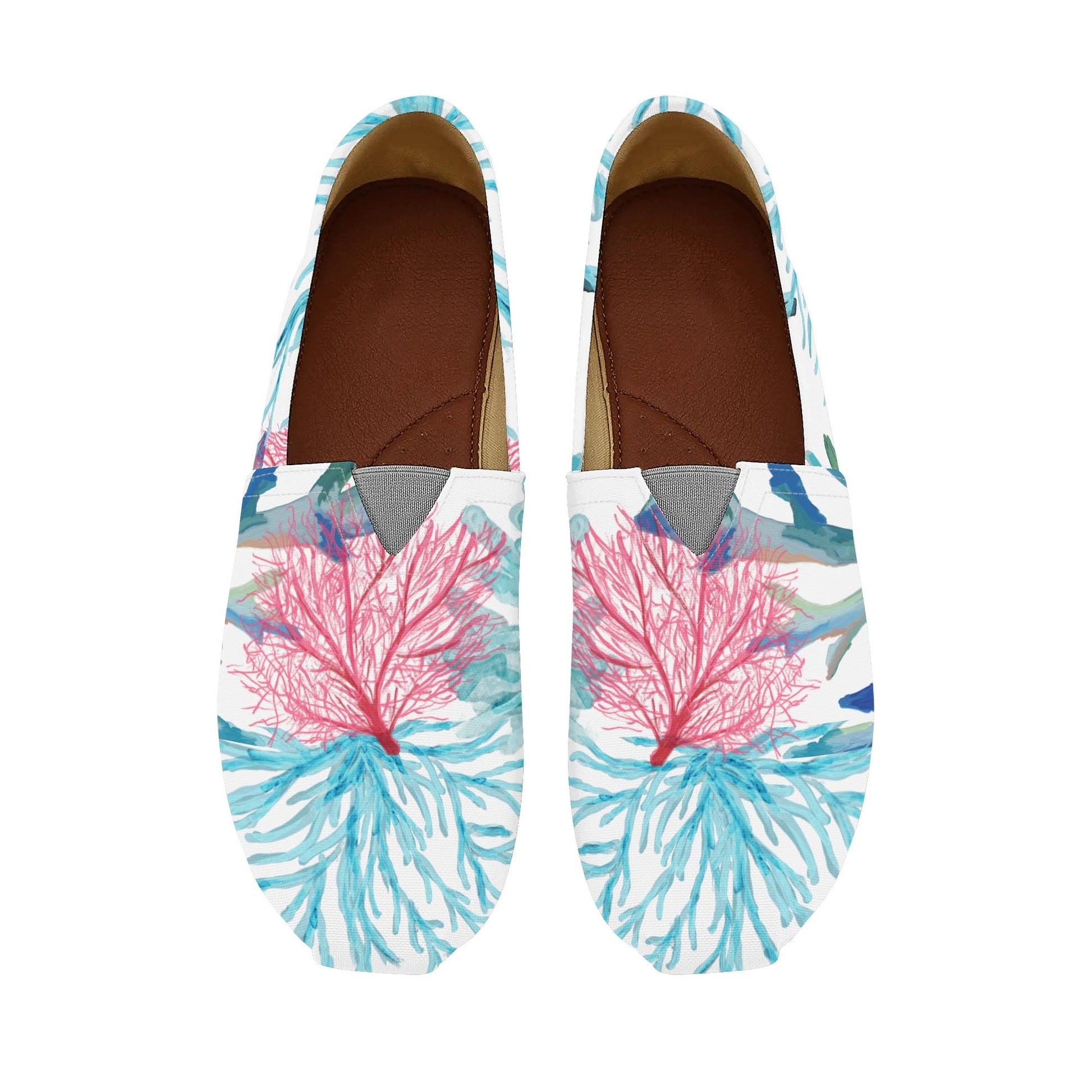 Coastal Coral Casual Shoes - Blue Cava