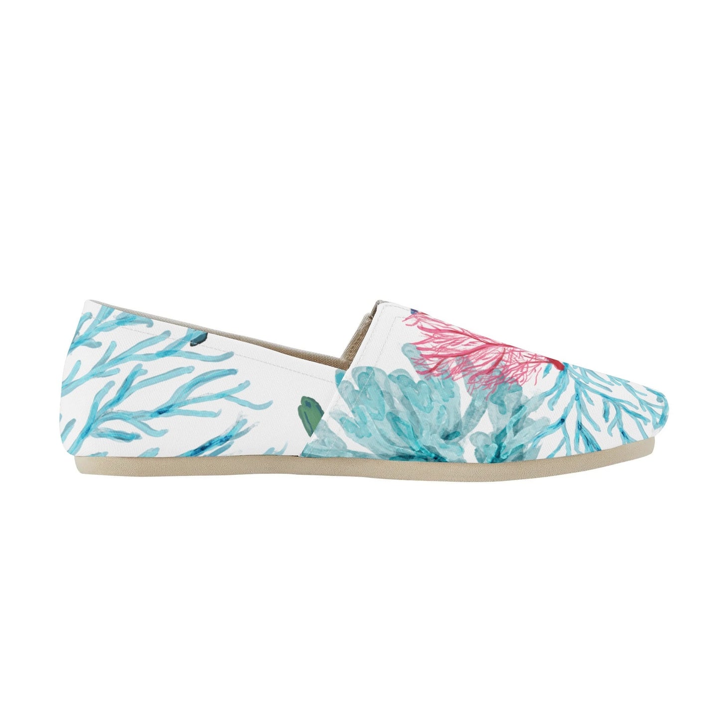 Coastal Coral Casual Shoes - Blue Cava