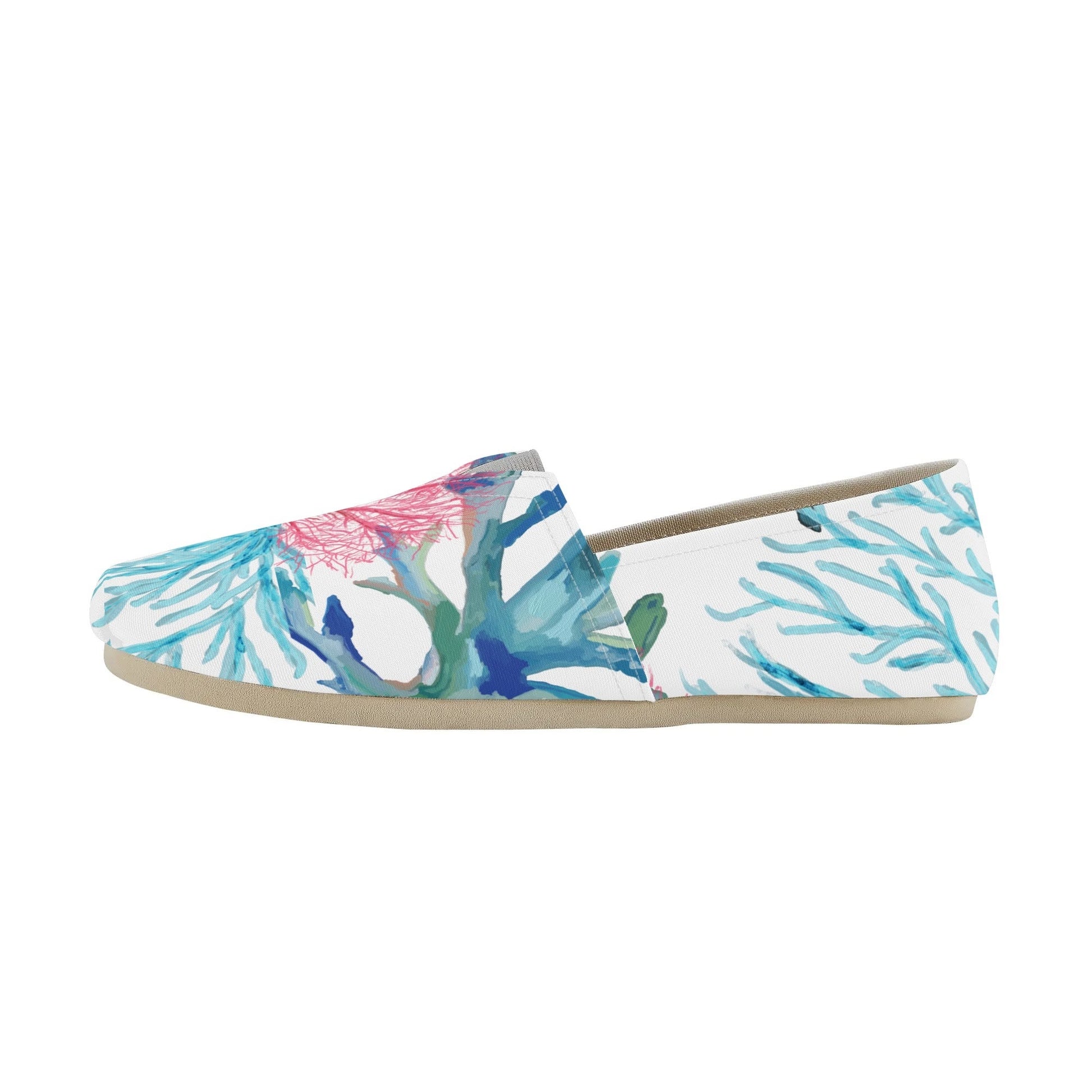 Coastal Coral Casual Shoes - Blue Cava