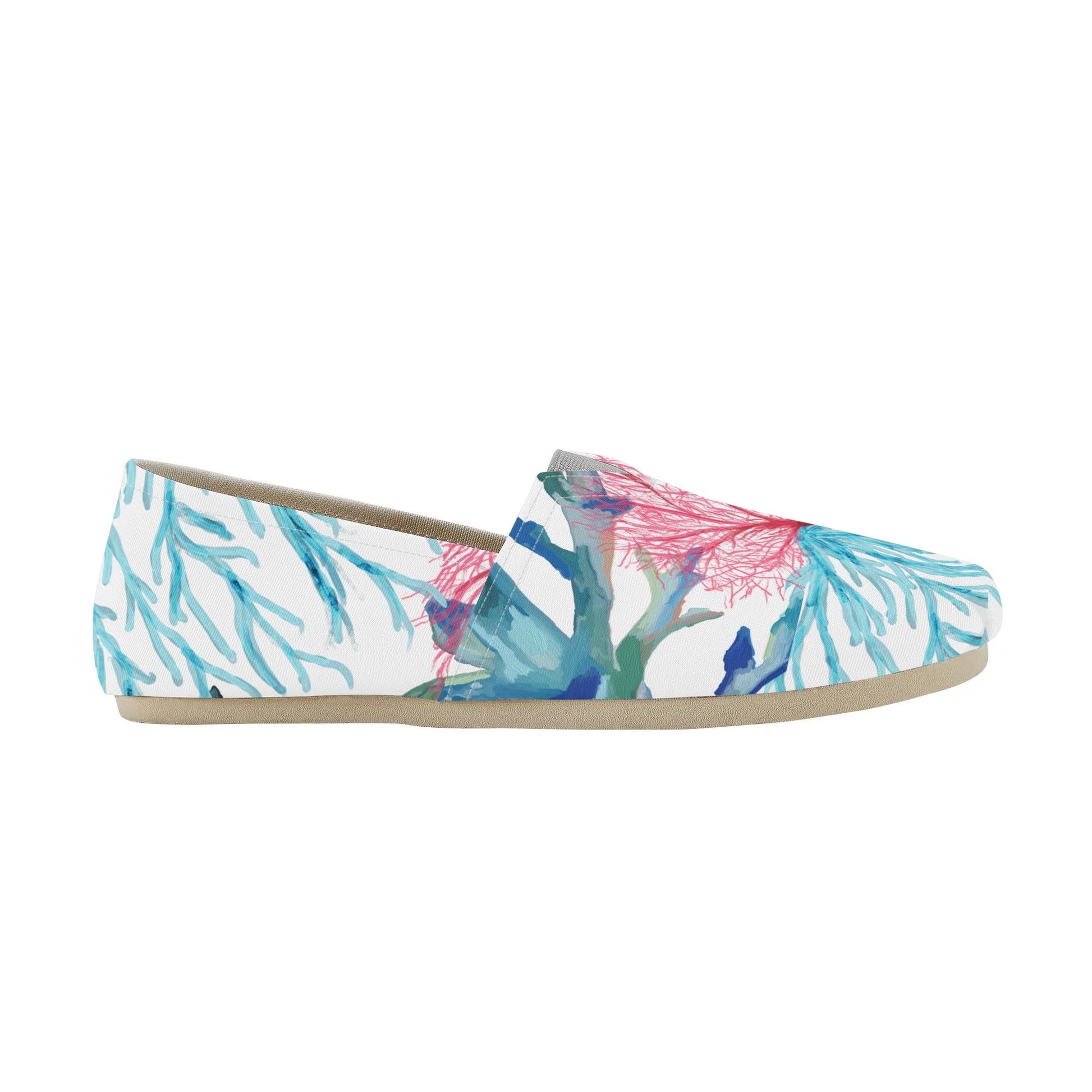 Coastal Coral Casual Shoes - Blue Cava