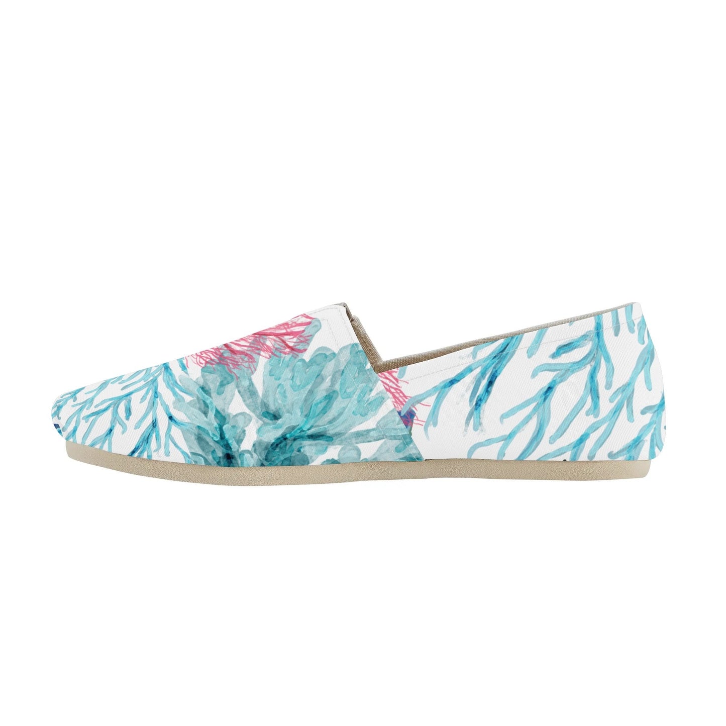 Coastal Coral Casual Shoes - Blue Cava