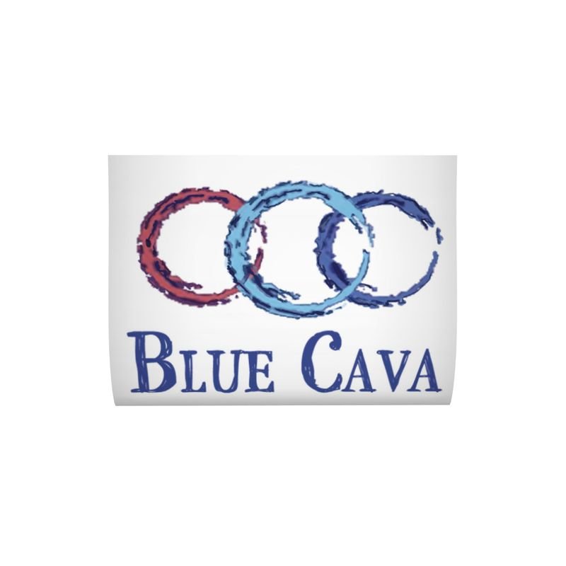 Coastal Pillow Cover - Blue Cava