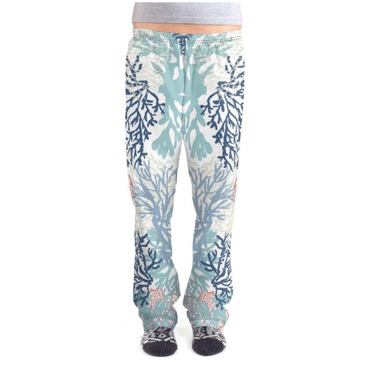 Coral Pajama Bottoms - Blue Cava