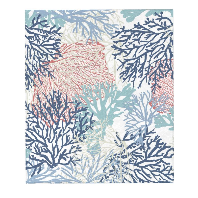 Coral Rug - Blue Cava