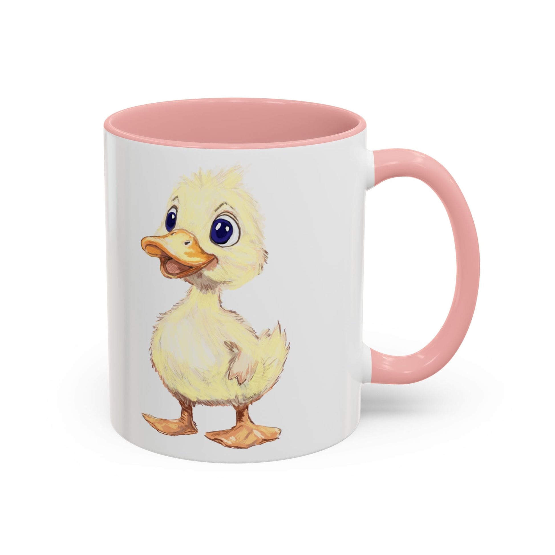 Cute Duck Accent Coffee Mug - 11oz & 15oz - Perfect for Animal Lovers! - Blue Cava