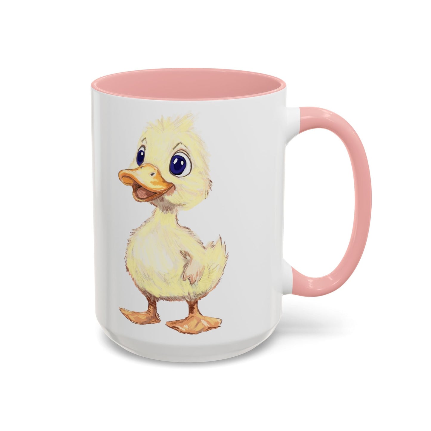 Cute Duck Accent Coffee Mug - 11oz & 15oz - Perfect for Animal Lovers! - Blue Cava