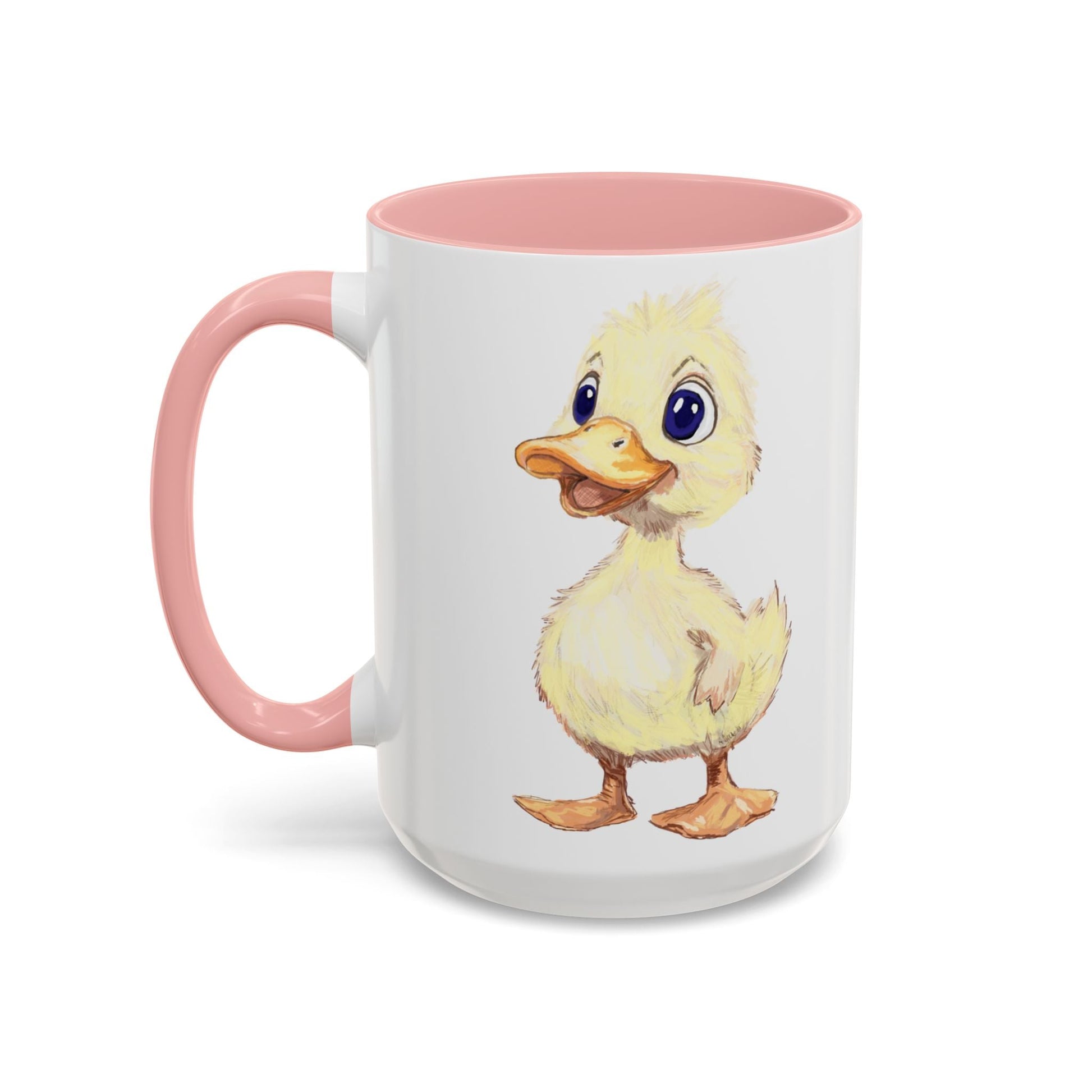 Cute Duck Accent Coffee Mug - 11oz & 15oz - Perfect for Animal Lovers! - Blue Cava