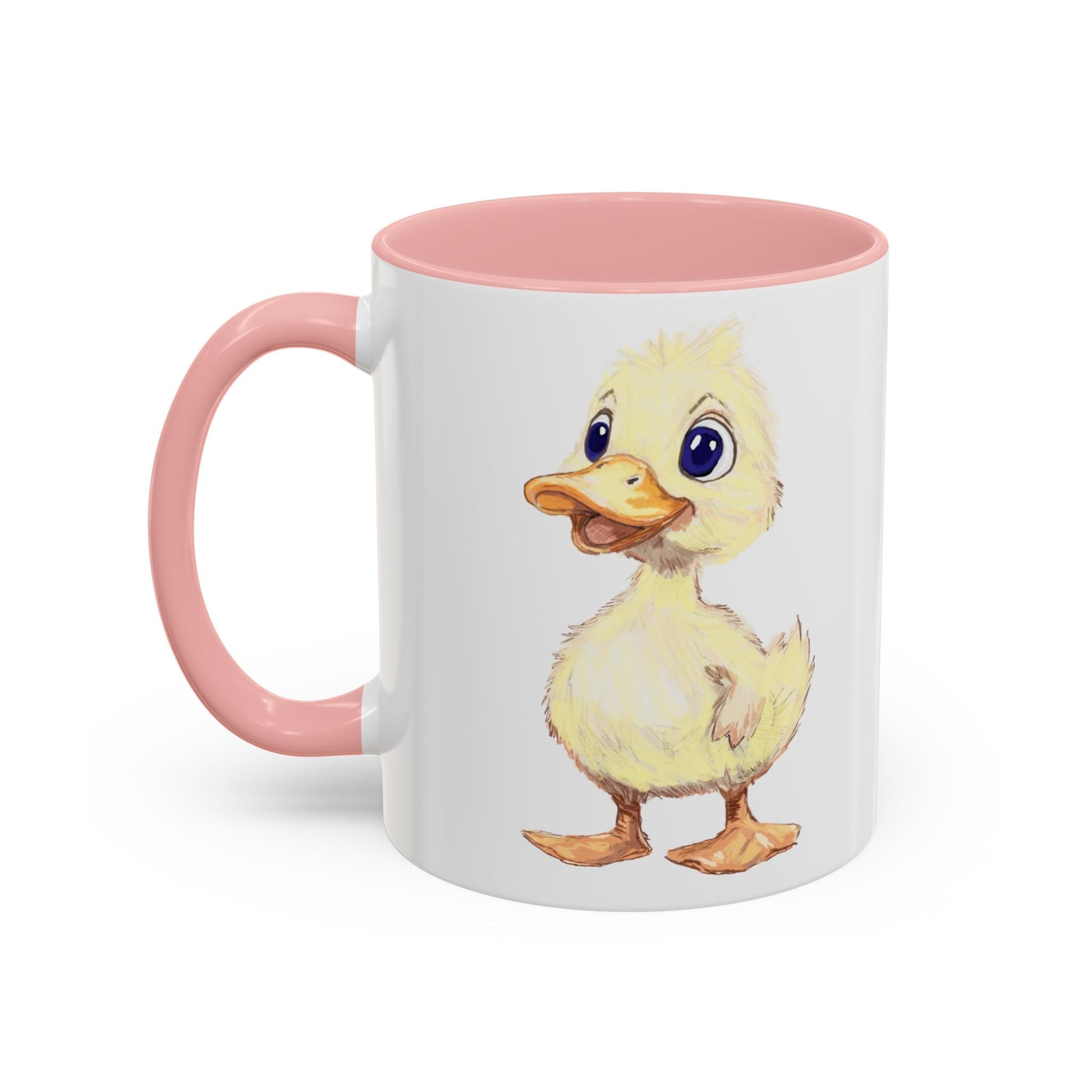 Cute Duck Accent Coffee Mug - 11oz & 15oz - Perfect for Animal Lovers! - Blue Cava