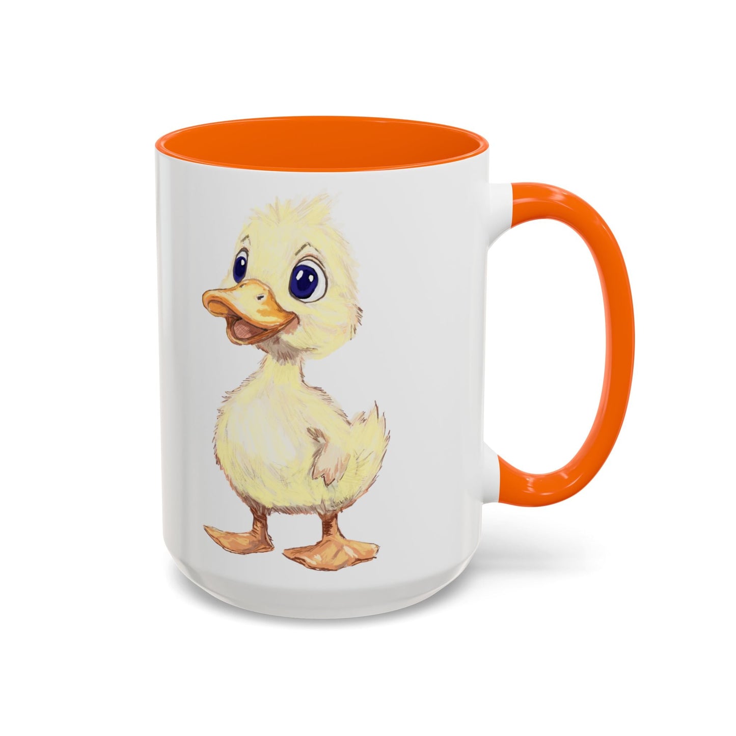 Cute Duck Accent Coffee Mug - 11oz & 15oz - Perfect for Animal Lovers! - Blue Cava