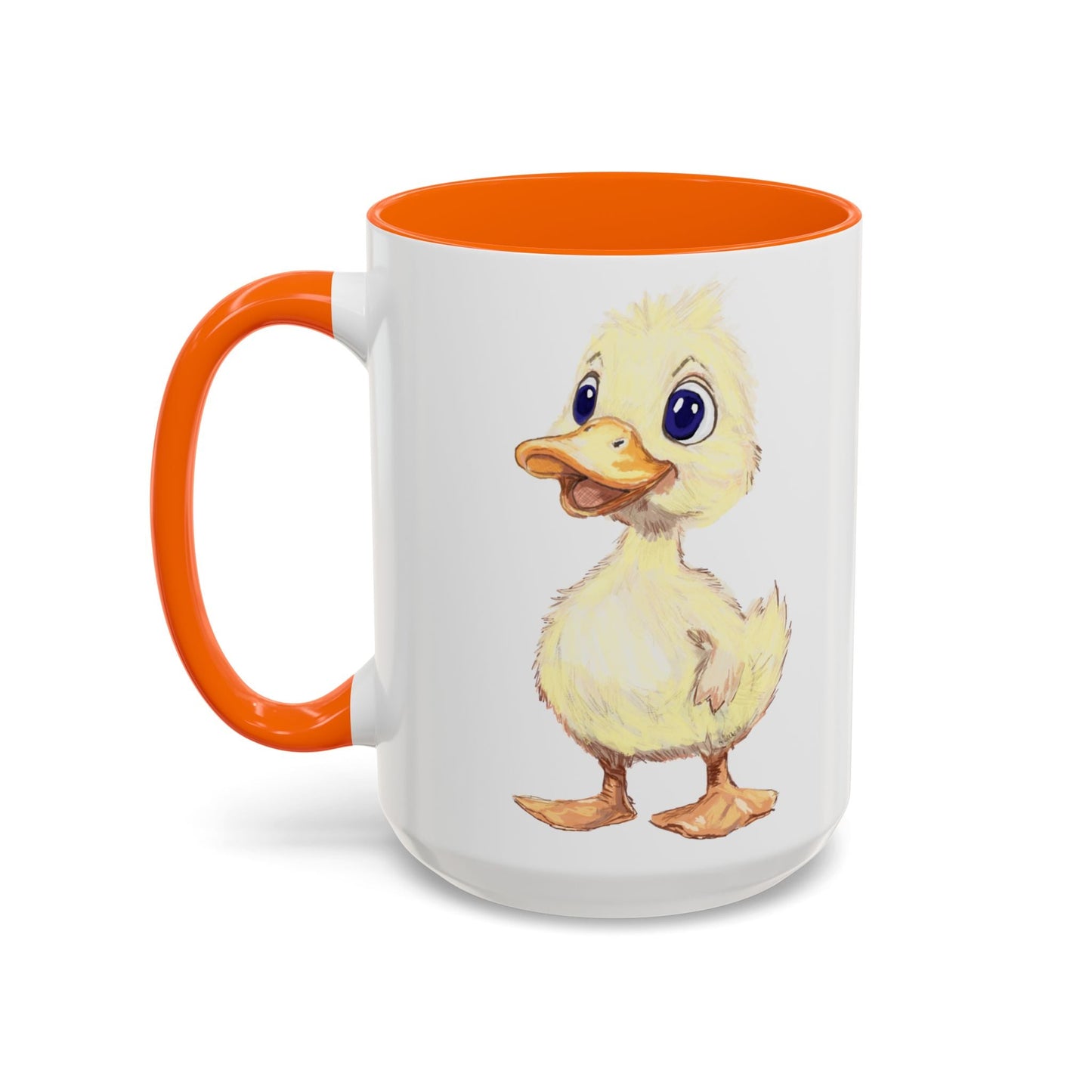 Cute Duck Accent Coffee Mug - 11oz & 15oz - Perfect for Animal Lovers! - Blue Cava