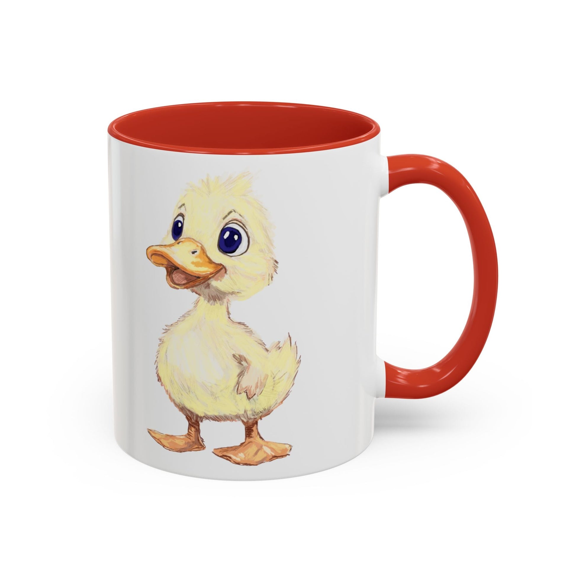 Cute Duck Accent Coffee Mug - 11oz & 15oz - Perfect for Animal Lovers! - Blue Cava