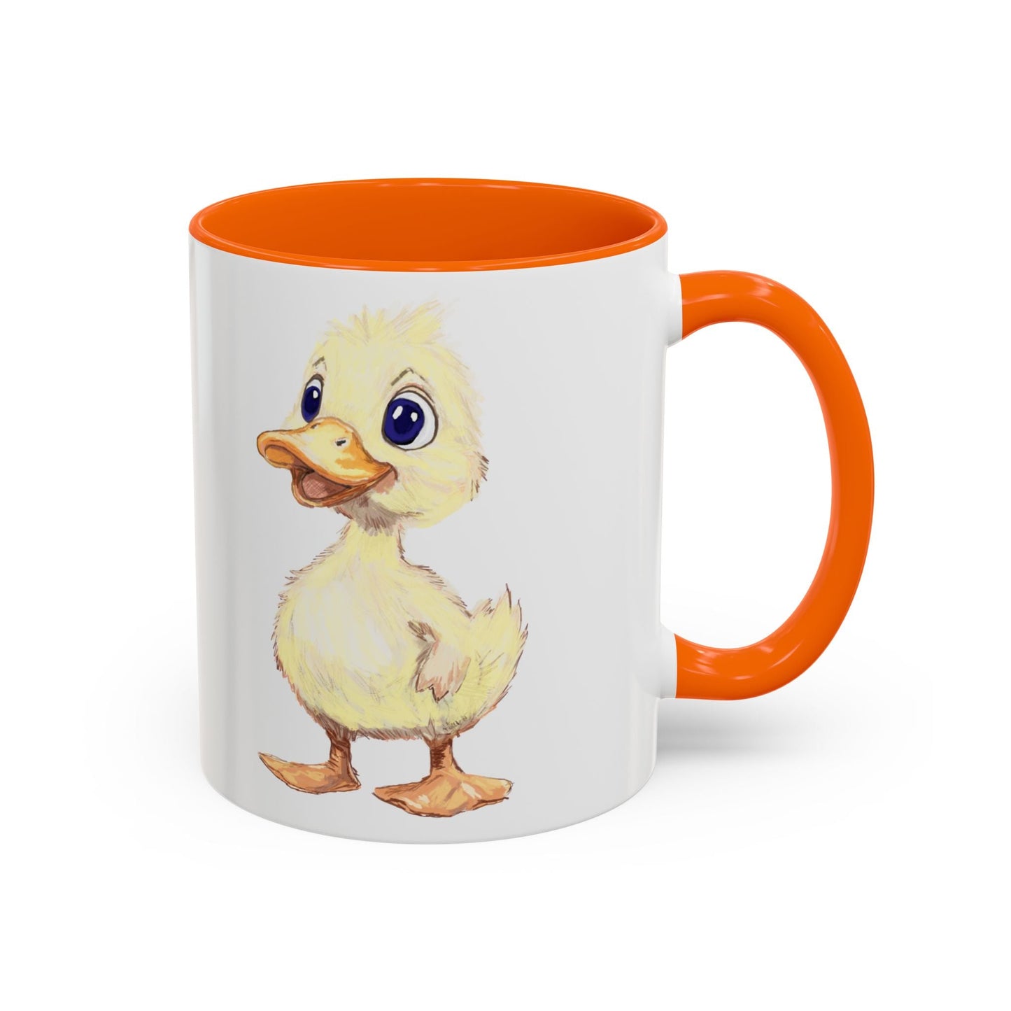 Cute Duck Accent Coffee Mug - 11oz & 15oz - Perfect for Animal Lovers! - Blue Cava