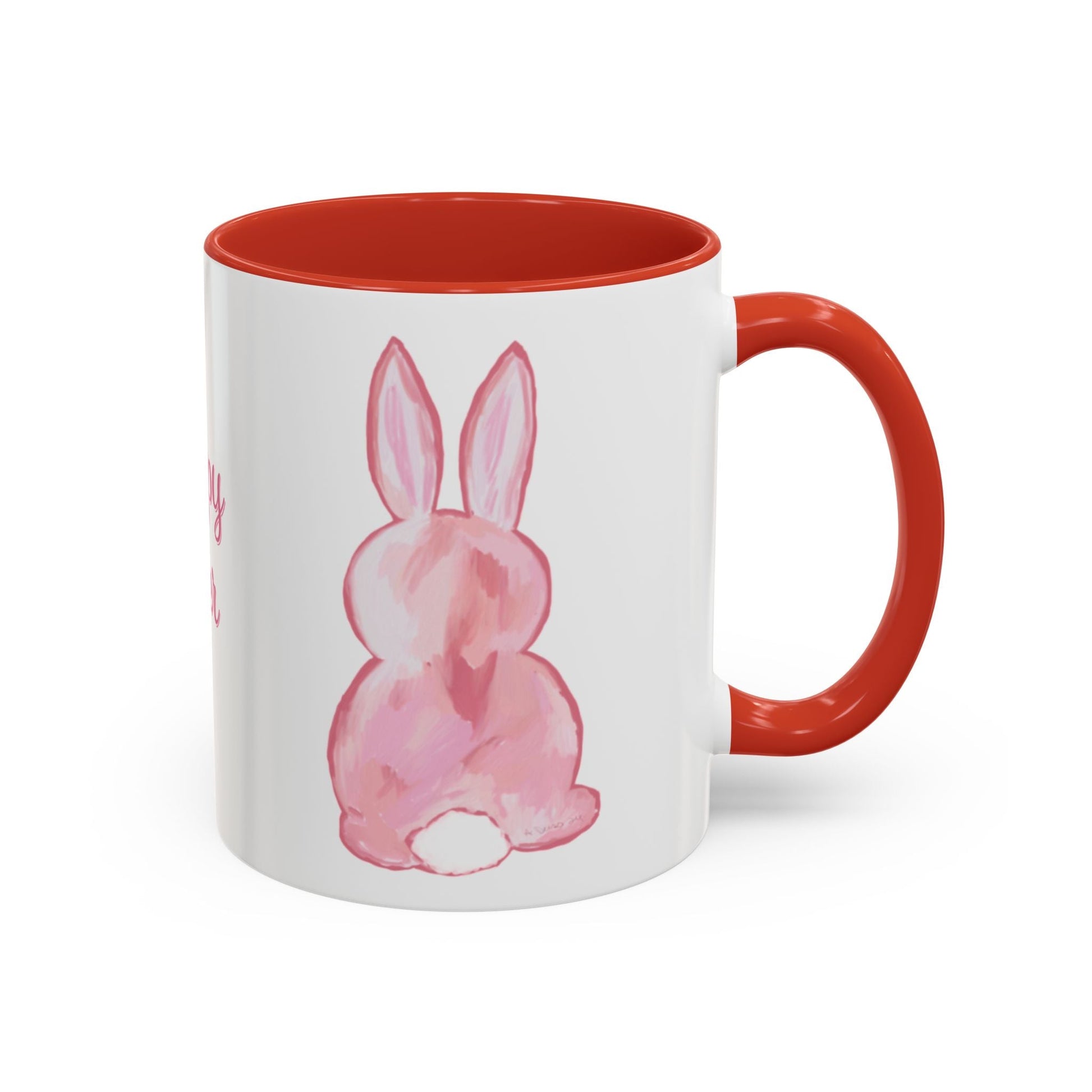 Easter Bunny Two Tone Ceramic Mugs (11oz & 15oz) - Blue Cava