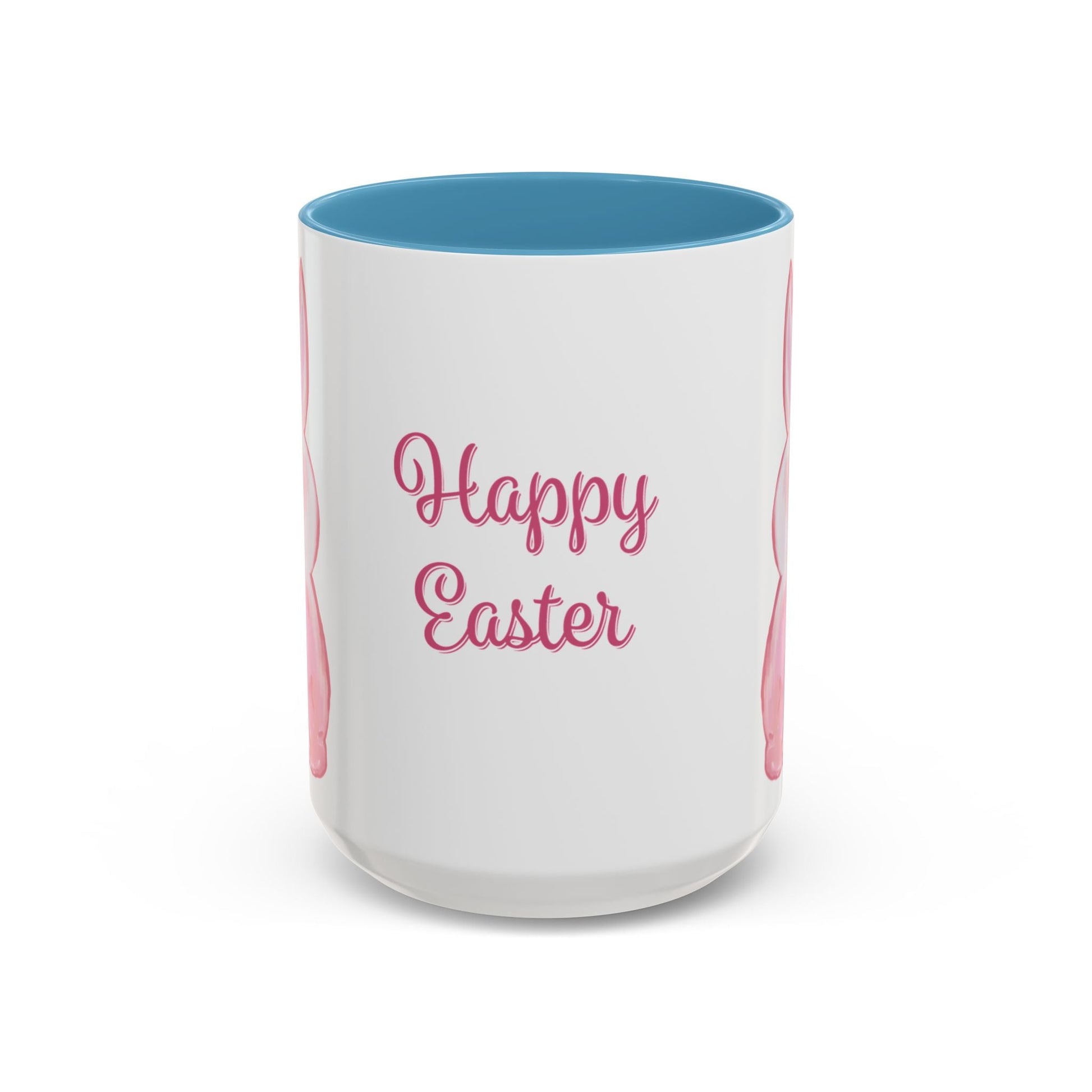 Easter Bunny Two Tone Ceramic Mugs (11oz & 15oz) - Blue Cava