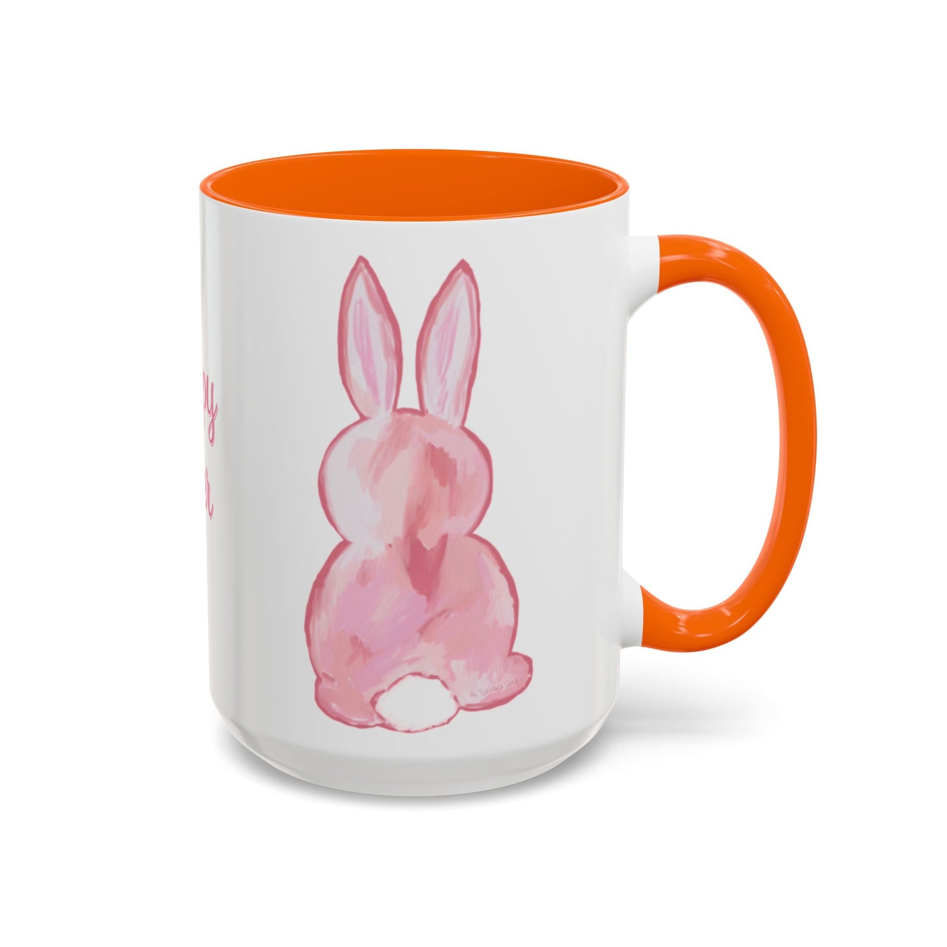 Easter Bunny Two Tone Ceramic Mugs (11oz & 15oz) - Blue Cava