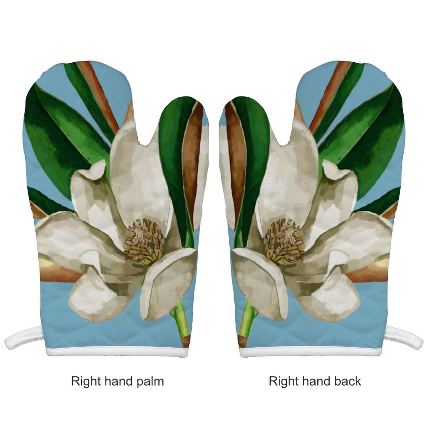 Magnolia Oven Mitt Set of 2