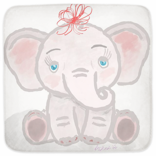 Elephant “Ella” Hooded Baby Towels