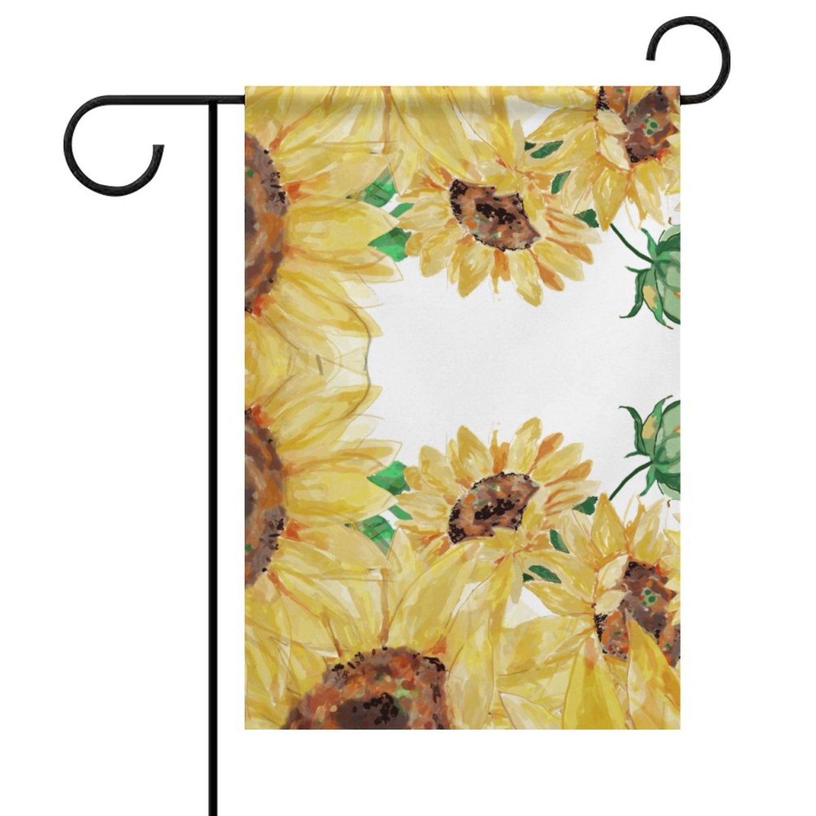 Garden Flag (2 Pics on 2 Sides) - 12"x18" - Blue Cava