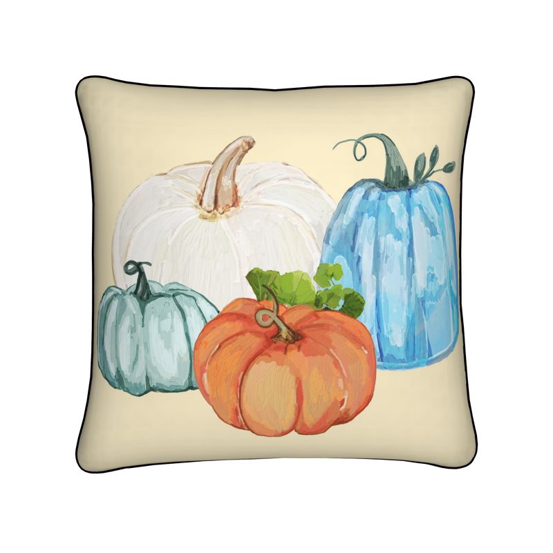 Harvest Fall Pillow - Blue Cava