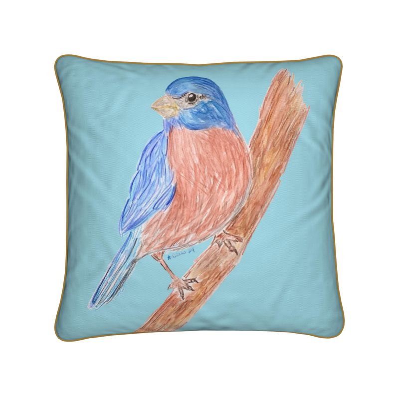 Jay Bird Premium Pillow - Blue Cava