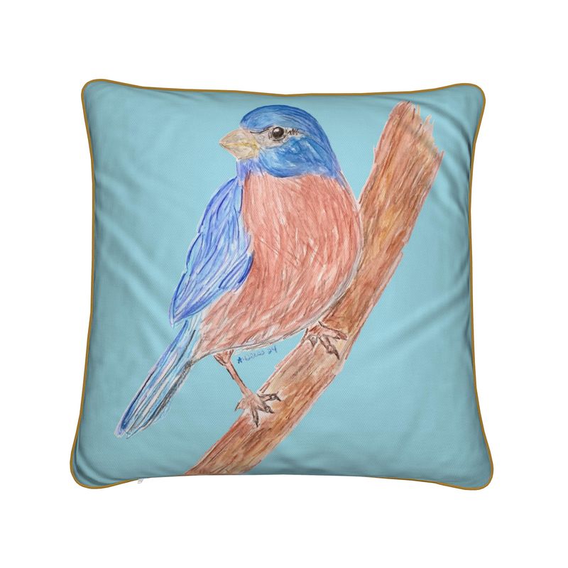 Jay Bird Premium Pillow - Blue Cava