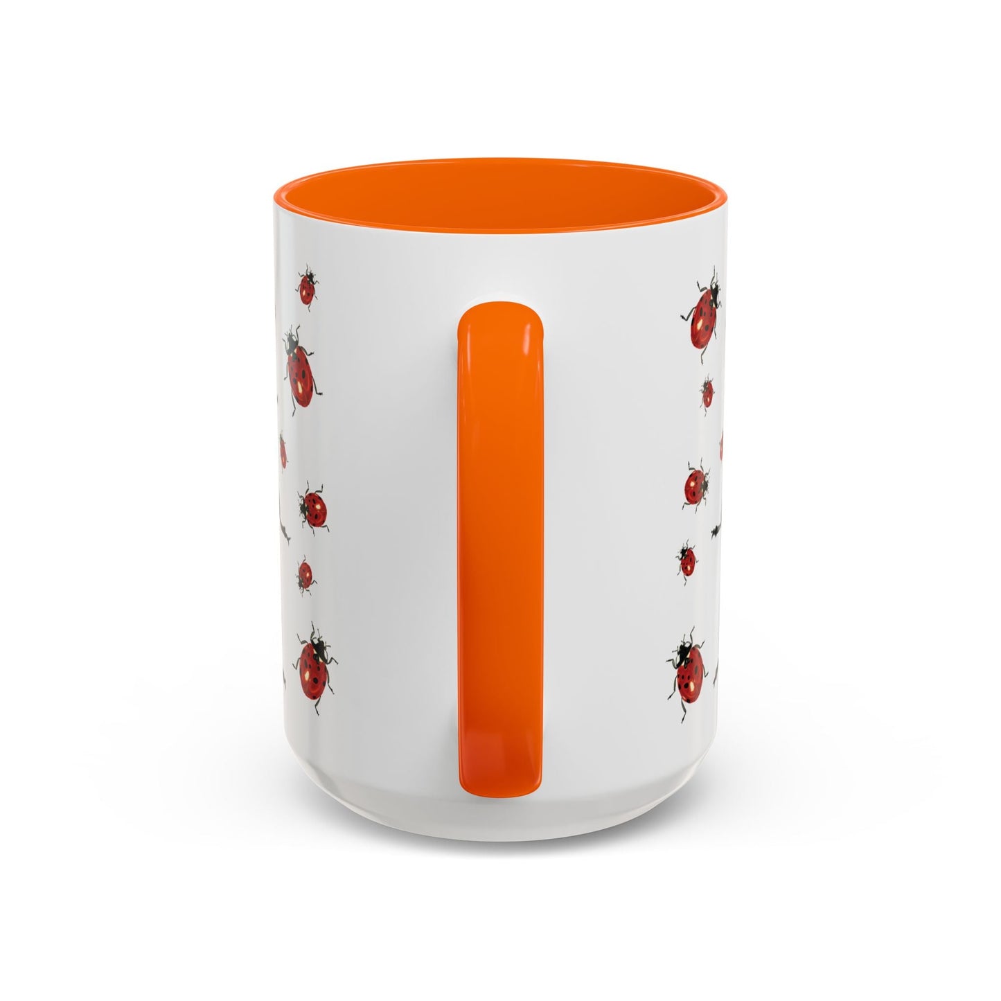 Ladybug Two Tone Ceramic Mug (11oz & 15oz) - Blue Cava