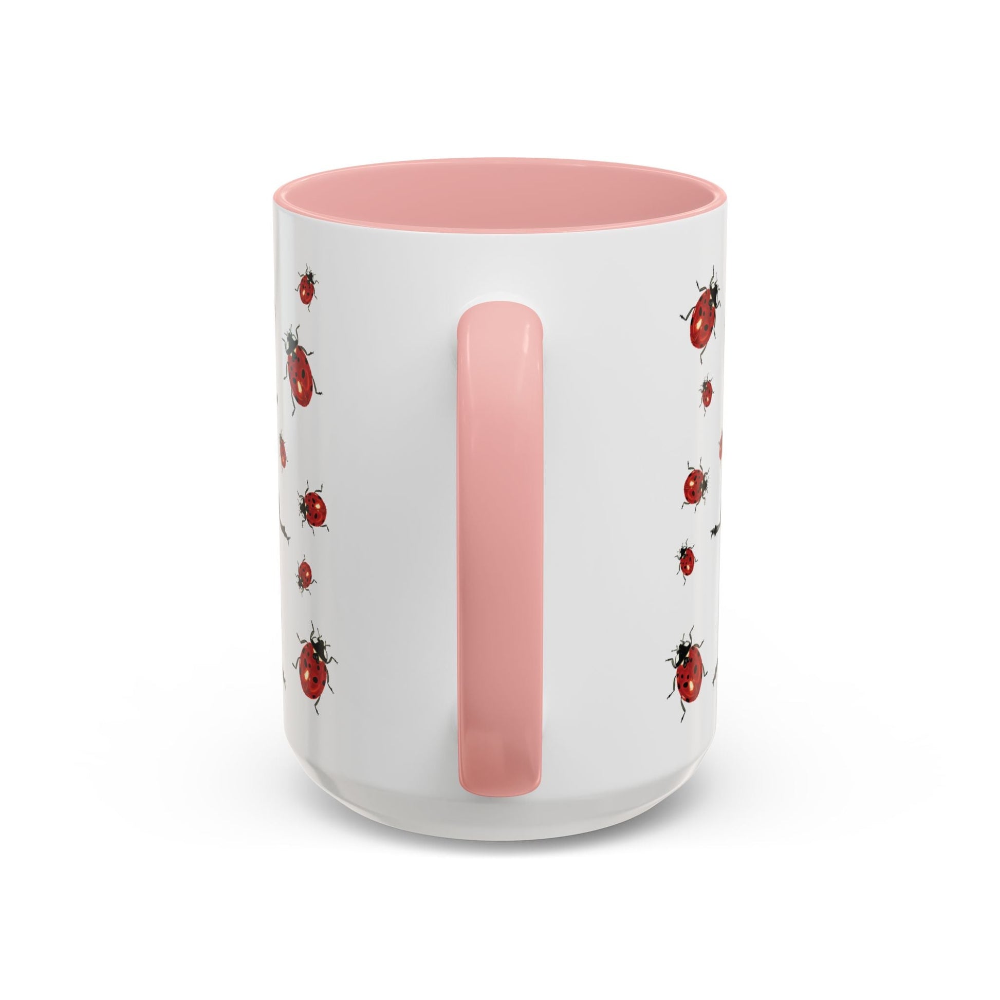 Ladybug Two Tone Ceramic Mug (11oz & 15oz) - Blue Cava