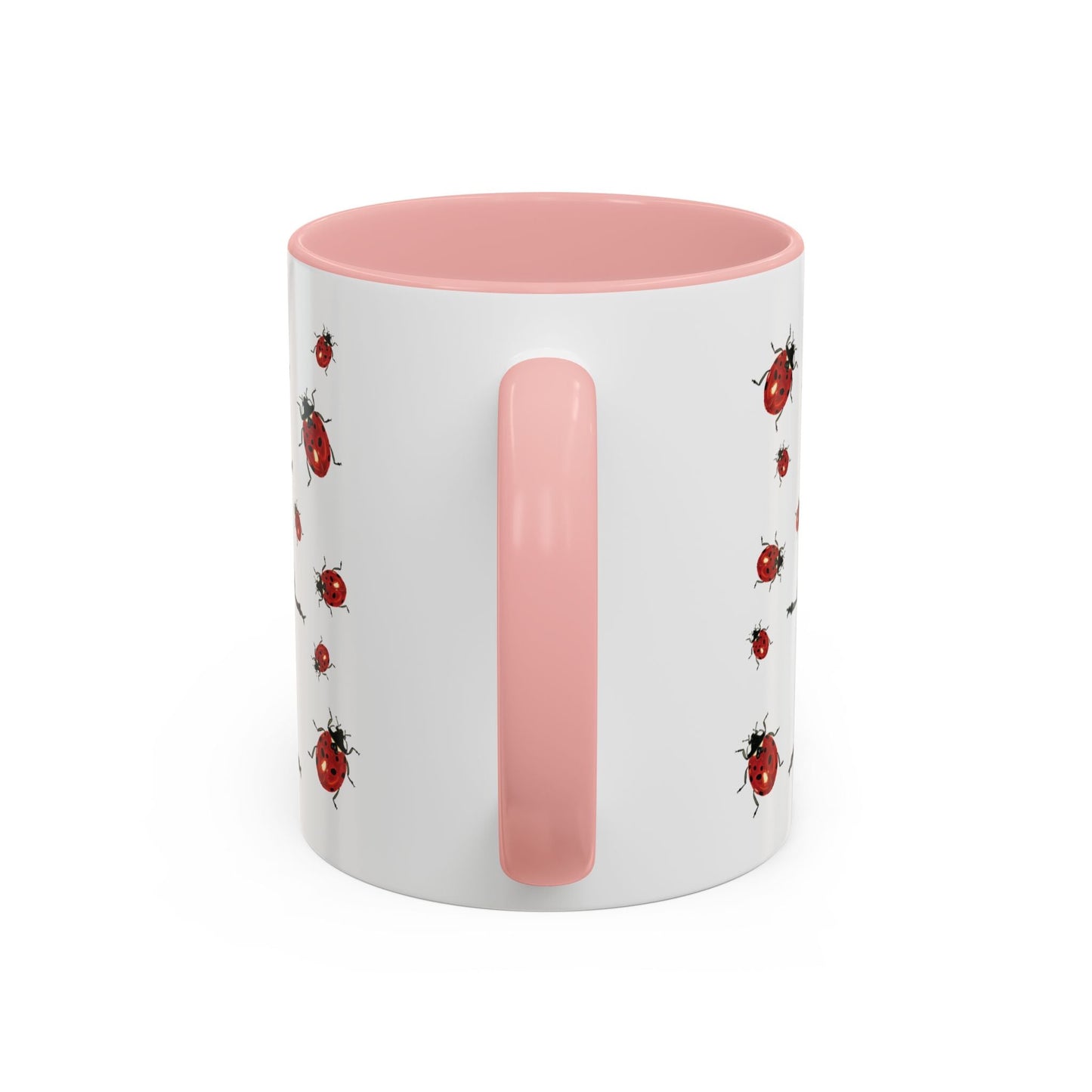 Ladybug Two Tone Ceramic Mug (11oz & 15oz) - Blue Cava