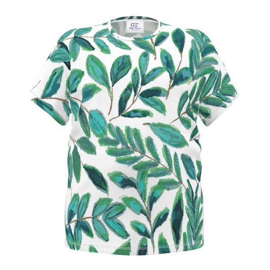 Leaf T-Shirt - Blue Cava