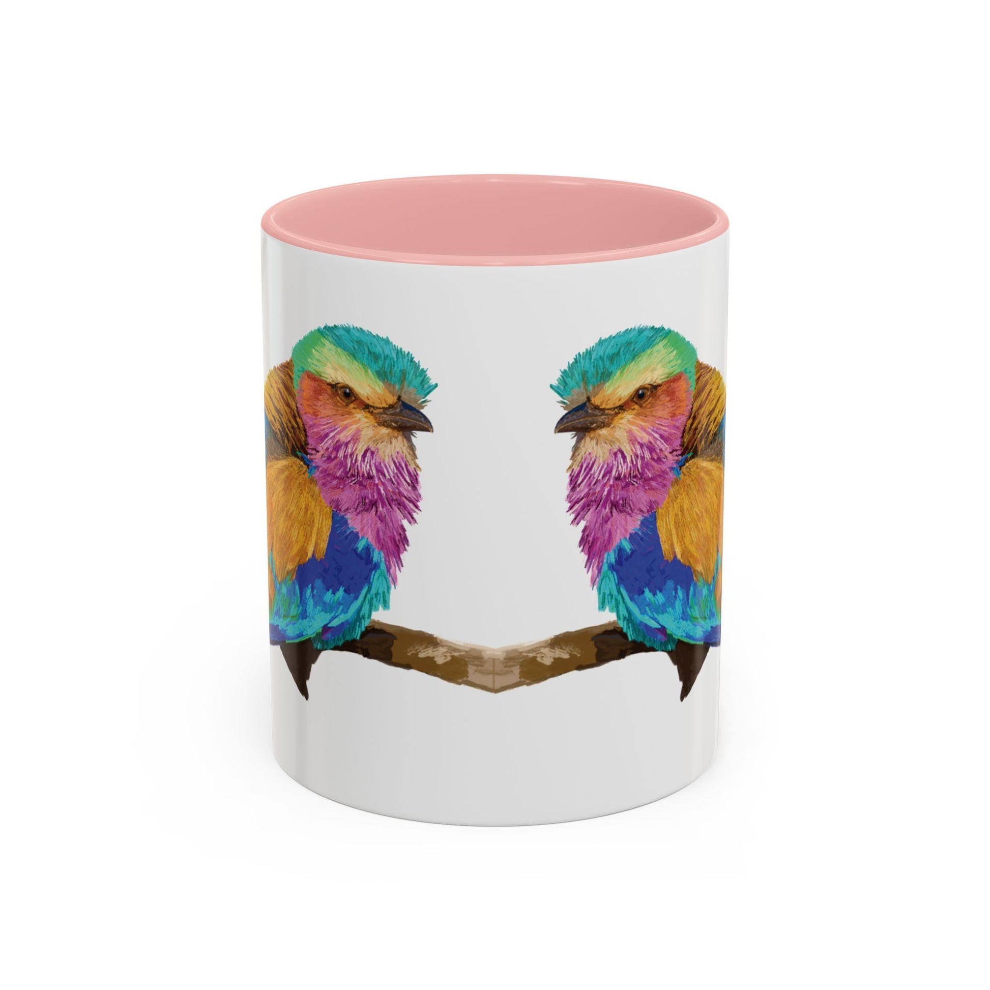 Lilac Breasted Roller Bird Ceramic Mugs (11oz & 15oz) - Blue Cava