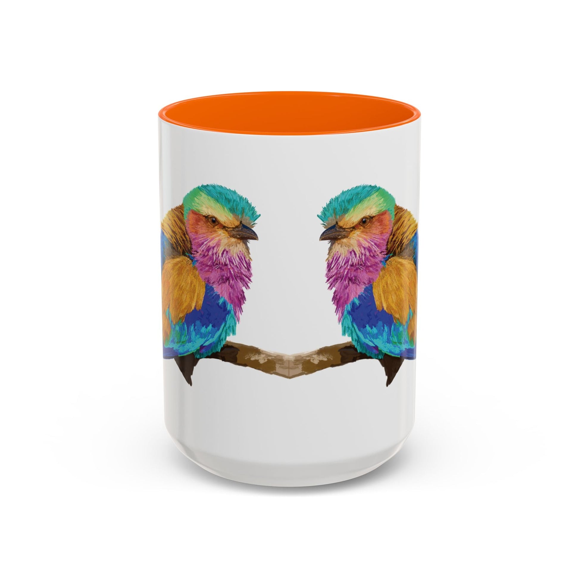 Lilac Breasted Roller Bird Ceramic Mugs (11oz & 15oz) - Blue Cava