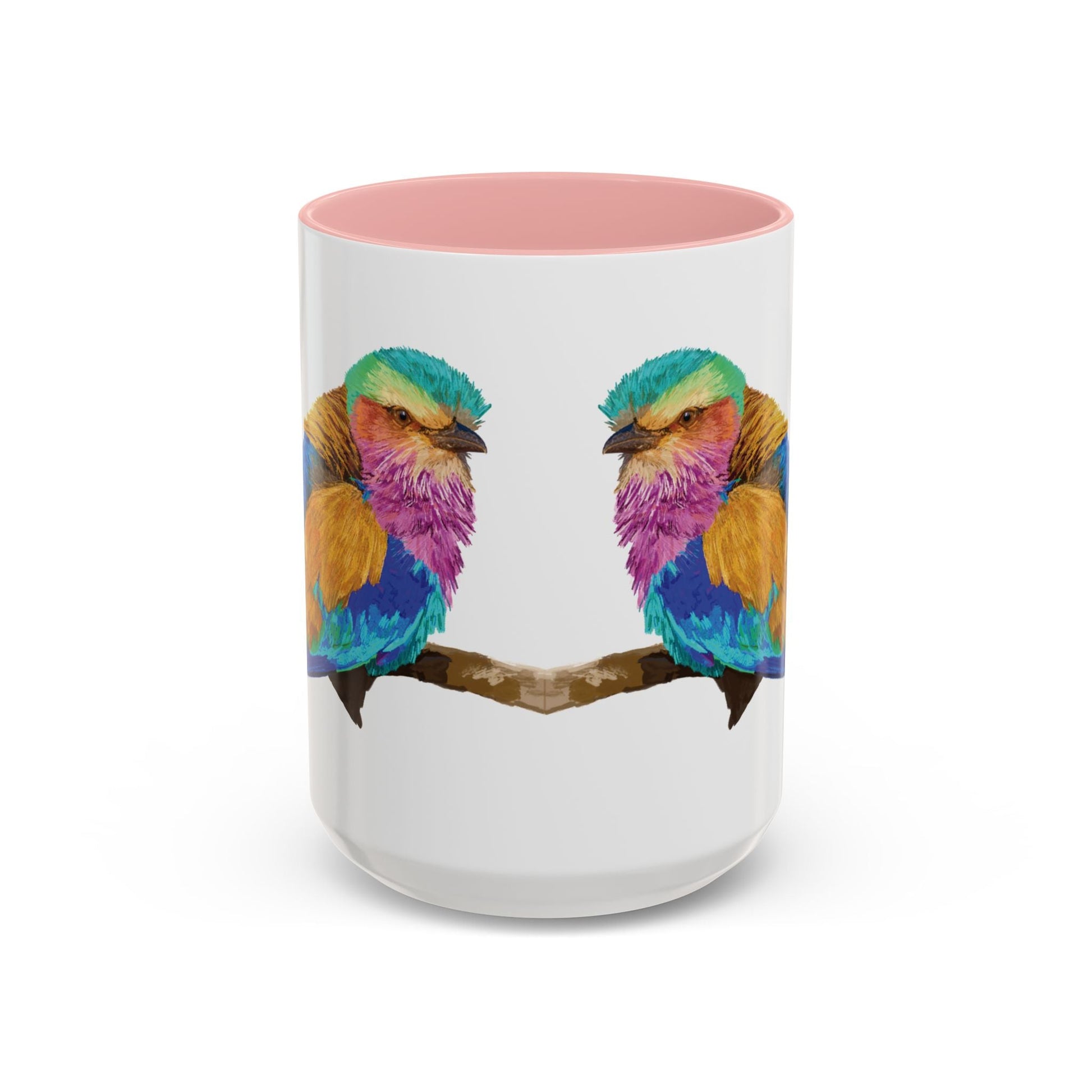 Lilac Breasted Roller Bird Ceramic Mugs (11oz & 15oz) - Blue Cava