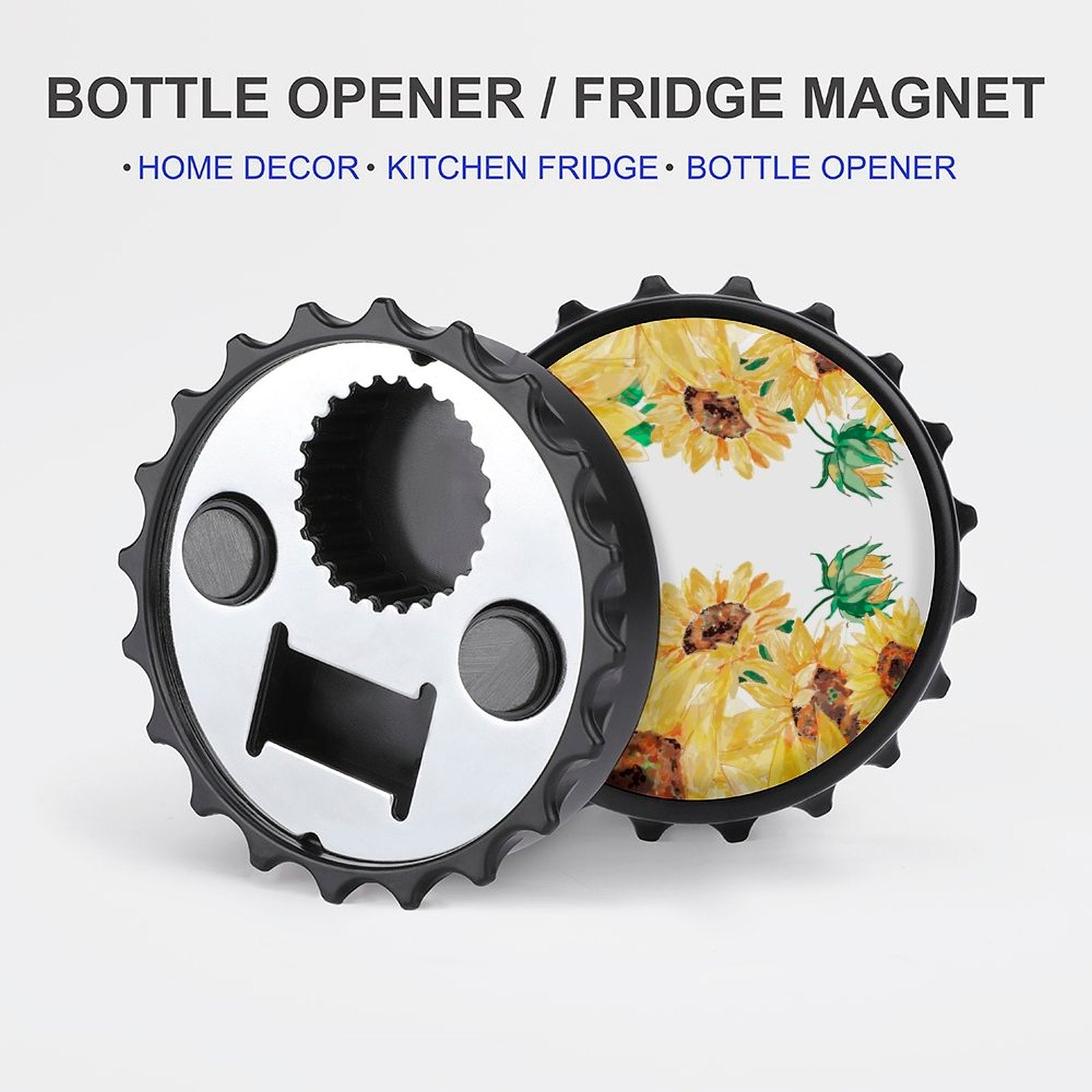 Magnetic Bottle Opener - Blue Cava