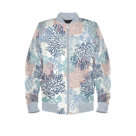 Mens Bomber Jacket - Blue Cava