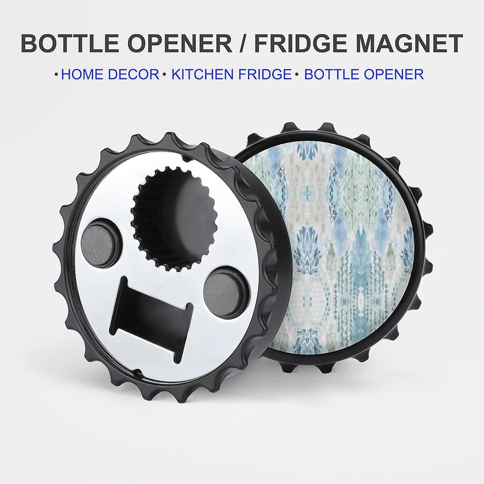 Native Magnetic Bottle Opener - Blue Cava