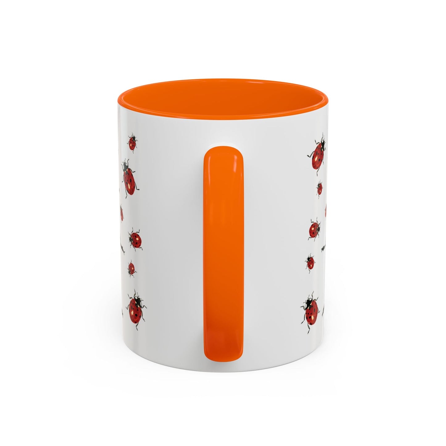 Ladybug Two Tone Ceramic Mug (11oz & 15oz) - Blue Cava