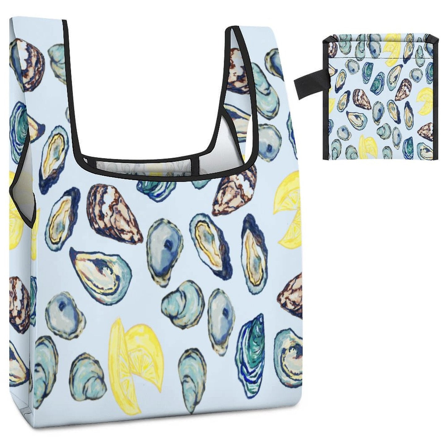 Oyster Reusable and Eco - Friendly Grocery Bags - Blue Cava